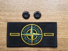 Stone Island Replacement Badges - Green/Yellow