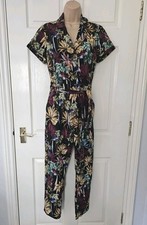 Zara Jumpsuit Tropical Bird