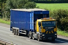 Truck Photo 12x8 - ERF - M.J