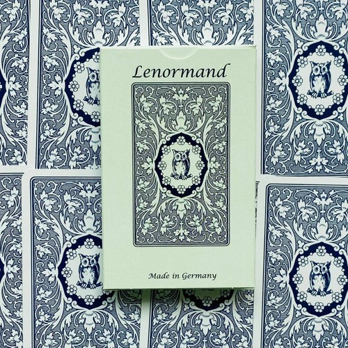 Blue owl mlle lenormand - by,
