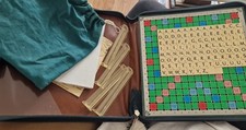 Vintage Travel Scrabble Board