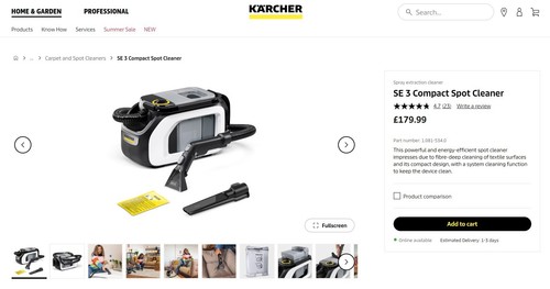 Kärcher steam cleaner 3 - se,