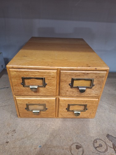 Vintage 1940 honey oak four - vintage,