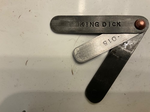 King dick thickness feeler - king,