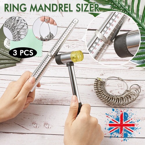 Ring sizer tool stick - stick, metal