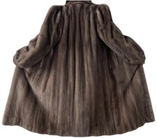 BLUE IRIS/ TRUFFLE Real Mink