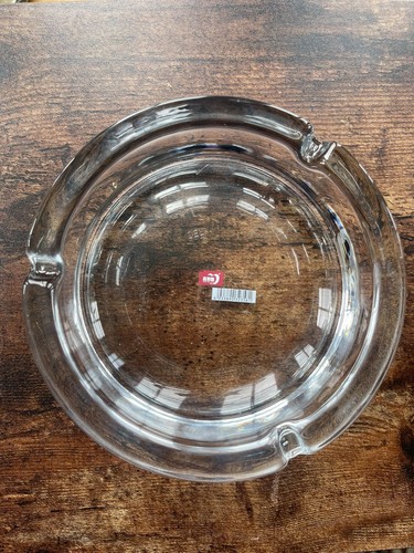 Large glass ashtray cigarette - large,