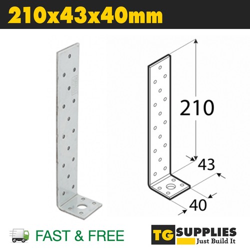 Heavy duty galvanised angle - heavy,