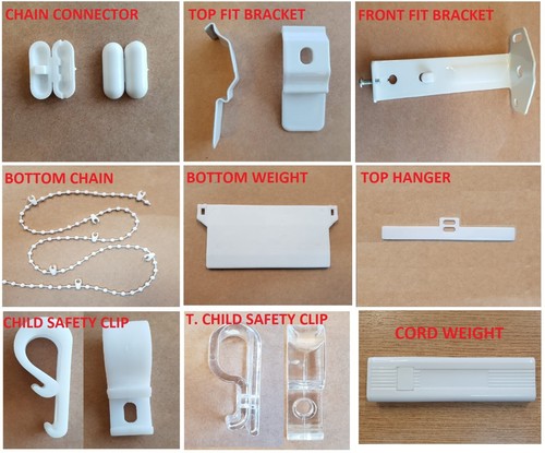 Vertical blind spare parts - blind,