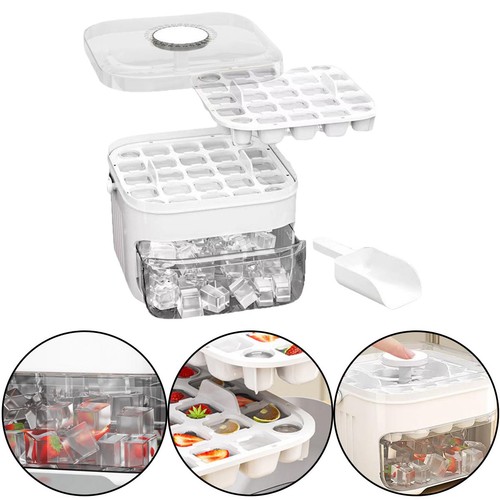 Cube ice maker with easy - with,