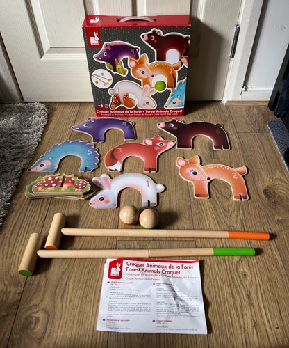 Forrest animals wooden croquet - forrest,