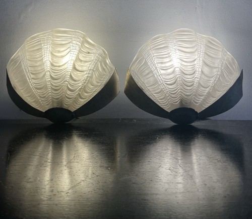Art deco clam shell - clam,