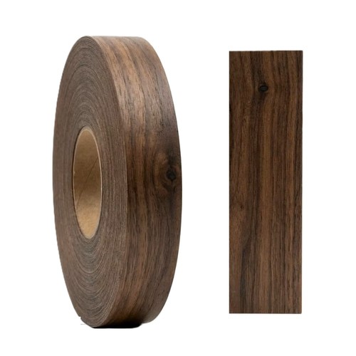 Dark walnut melamine edging - dark,