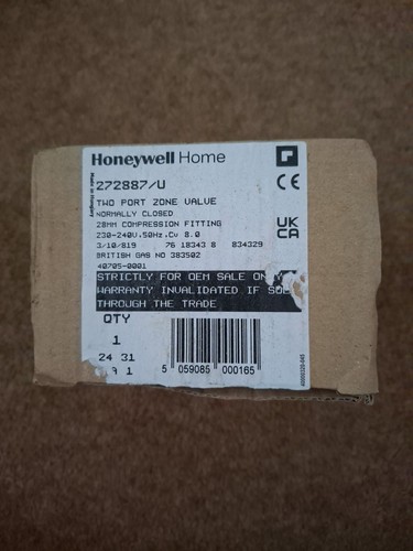 Honeywell home two port zone - port,