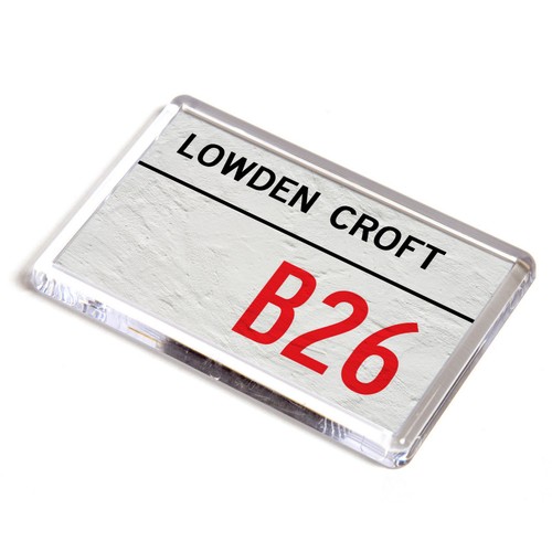 Fridge magnet lowden croft - magnet,
