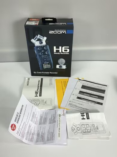 Zoom handy recorder track - h6,