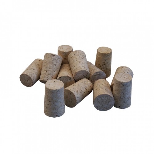Tapered corks for wine - tapered,