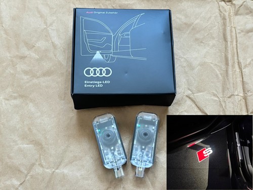 Genuine audi badge - badge, door