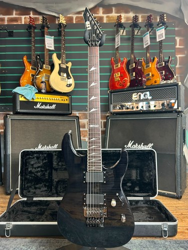 Esp ltd 300fm - see-thru, black