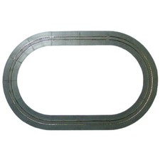 Oval of N Gauge Tram Track for
