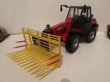 Yellow 9ft Scratch Built Buckrake 1/32 Suit Britains Universal Hobbies Wiking