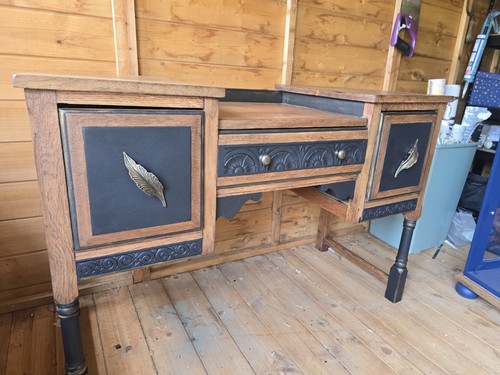 Bespoke antique console - antique, console/side