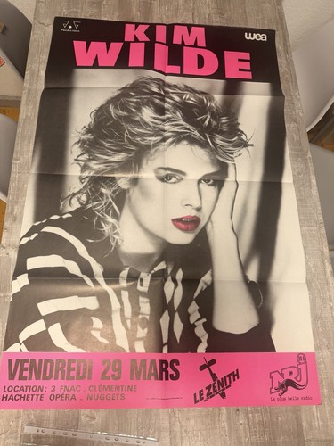 Kim wilde plakat poster - wilde,