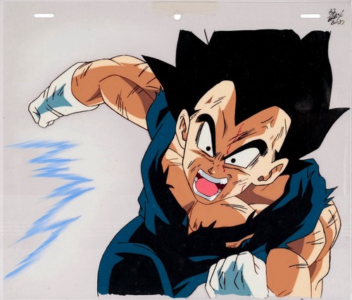 Vegeta original production cel - vegeta,