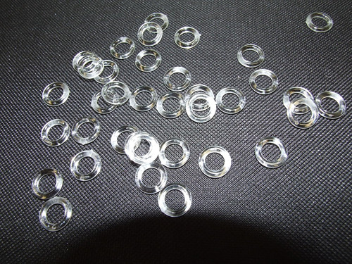 Plastic roman blind rings 13mm - blind,