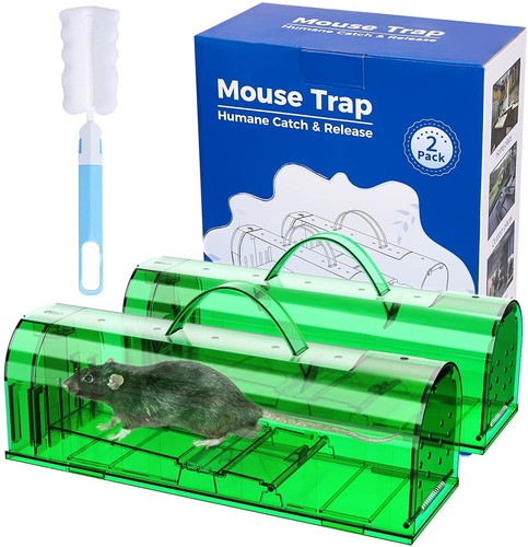 2pcs mouse trap - trap, humane