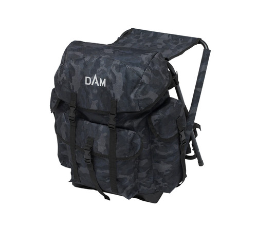 Dam camo backpack chair - camo,