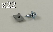 VW Type 3 Wing Fender Speed NUT & SCREW 22pr Notchback Fastback Squareback 61-74
