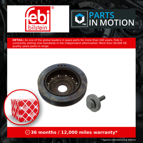 Crankshaft pulley fits renault - crankshaft,