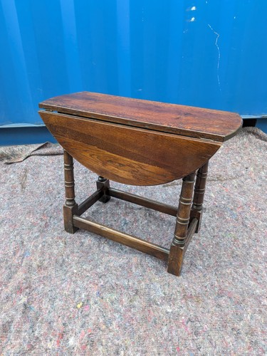 Oak jointed drop leaf - drop, side