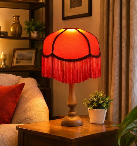 Victorian lamp shade fabric - victorian,