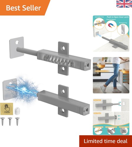 Push open door catch - open,