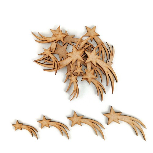 Shooting star mdf - star, shapes