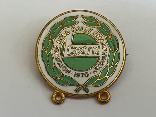 Castrol pin badge 1970 - pin,