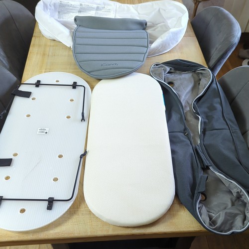 Icandy peach carrycot grey - icandy,