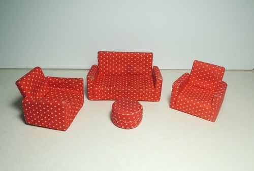 Vintage dolls house furniture