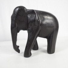 Wooden Elephant Figure Hard