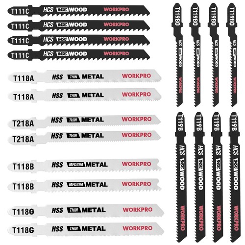 20pc workpro jigsaw blades set - 20pc,