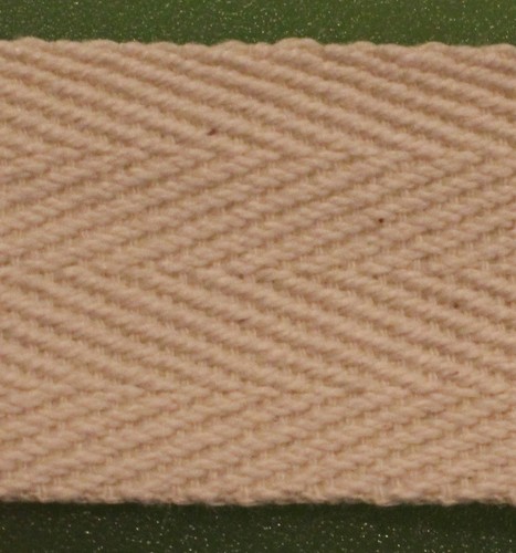 Cotton webbing herringbone - cotton,