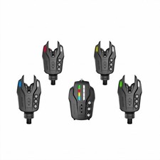 Prologic Element Com-Pact Alarm Set 4 Plus 1 Carp Fishing Alarm Set - 1609324