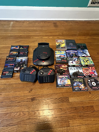 Working atari jaguar - jaguar, cd