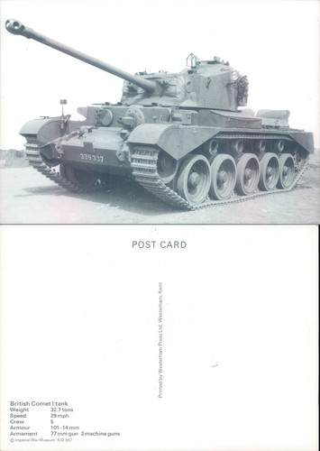 British comet tank - british, westerham