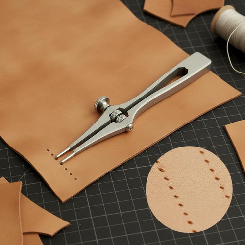 Adjustable pricking iron - pricking,