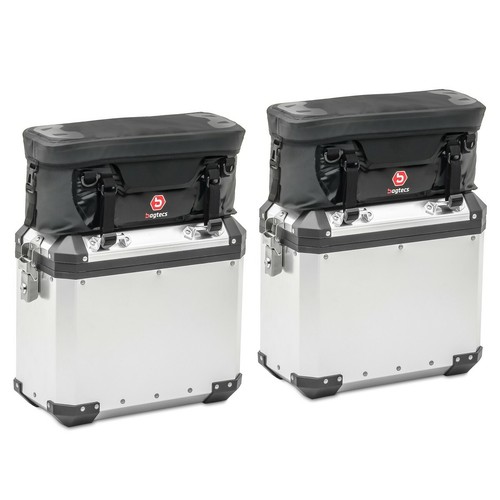Aluminium pannier lid - 2x,