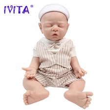 IVITA 17" Sleeping Baby Boy