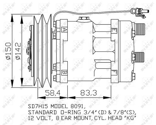 Compressor air conditioning - compressor,,